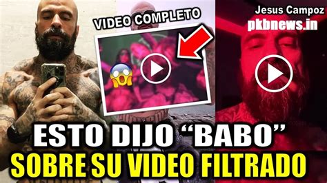 videos porno del babo|Babo El Cartel de Santa nuevo video porno filtrado 